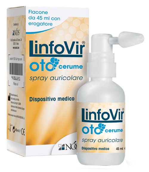 LINFOVIR OTO CERUME SPRAY AURICOLARE 45 ML - doctorpill.it