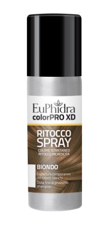 EUPHIDRA COLORPRO XD TINTURA RITOCCO SPRAY CAPELLI BIONDO 75 ML - doctorpill.it