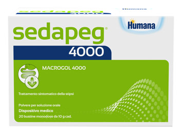 SEDAPEG 4000 20 BUSTINE MONODOSE X 10G HUMANA - doctorpill.it