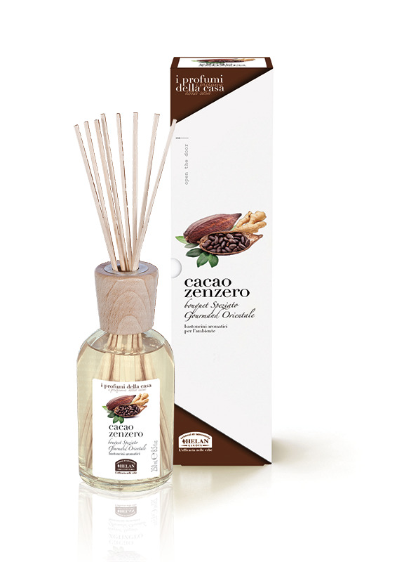 I PROFUMI DELLA CASA CACAO ZENZERO-BASTONCINI AROMATICI 100 ML - doctorpill.it