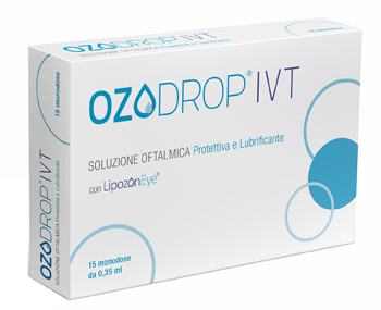 OZODROP IVT SOLUZIONE OFTALMICA BASE DI OLIO OZONIZZATO IN FOSFOLIPIDI 15 FLACONCINI MONODOSE DA 0,35 ML - doctorpill.it