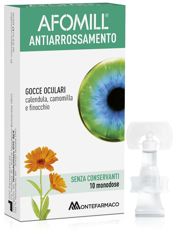 AFOMILL ANTIARROSSAMENTO SENZA CONSERVANTI 10 FIALE DA 0,5 ML - doctorpill.it