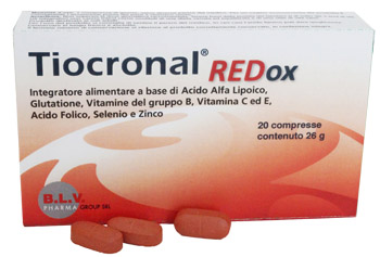 TIOCRONAL REDOX 20 COMPRESSE - doctorpill.it