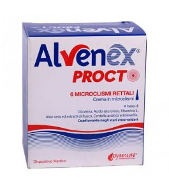 ALVENEX PROCTO MICROCLISMA 6 PEZZI DA 8 G - doctorpill.it