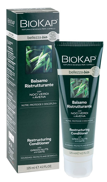BIOKAP BELLEZZA BIO BALSAMO RISTRUTTURANTE COSMOS ECOCERT 125 ML BIOSLINE - doctorpill.it