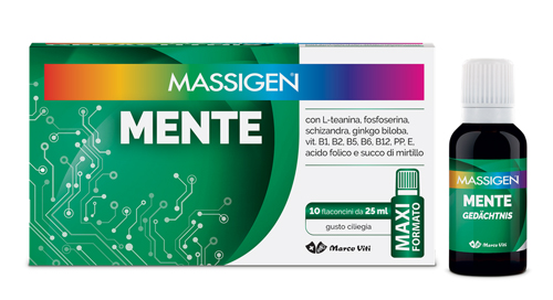 MASSIGEN MENTE 10 FLACONI DA 25 ML - doctorpill.it