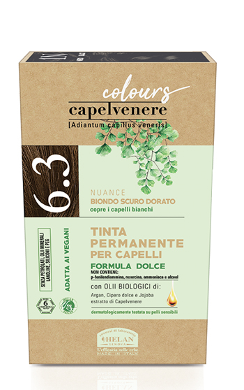 CAPELVENERE COLOURS TINTA CAPELLI 6,3N BIONDO SCURO DORATO - doctorpill.it