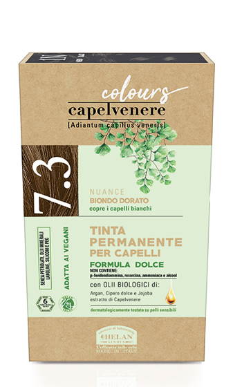 CAPELVENERE COLOURS TINTA CAPELLI 7,3N BIONDO DORATO - doctorpill.it