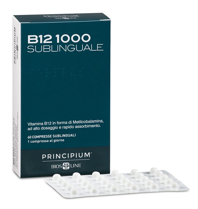 PRINCIPIUM B12 1000 60 COMPRESSE SUBLINGUALI - doctorpill.it