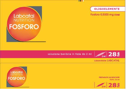 LABCATAL NUTRITION FOSFORO 28 FIALE X 2 ML - doctorpill.it