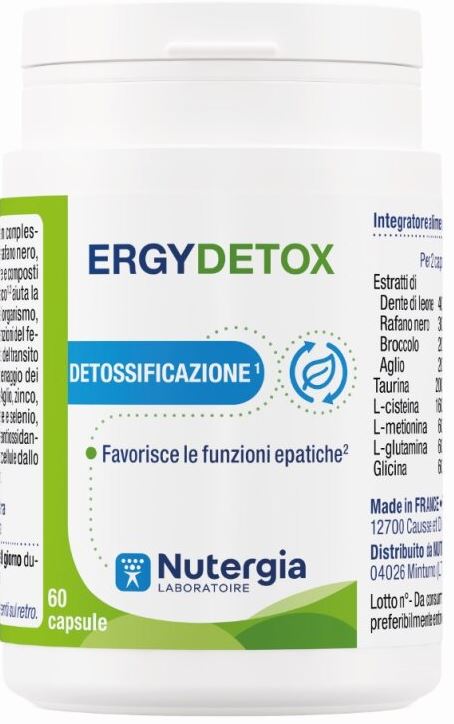 ERGYDETOX 60 CAPSULE - doctorpill.it