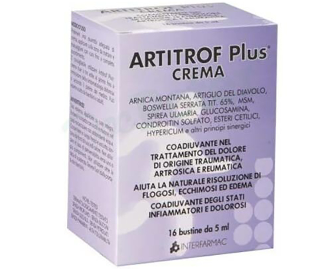 ARTITROF PLUS CREMA 16 BUSTINE DA 5 ML - doctorpill.it