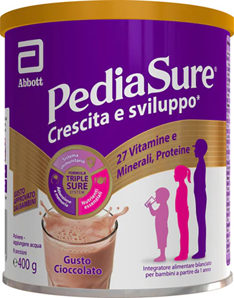 PEDIASURE CRESCITA&SVILUPPO CIOCCOLATO 850 G - doctorpill.it