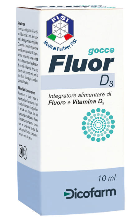 FLUOR D3 GOCCE 10 ML - doctorpill.it