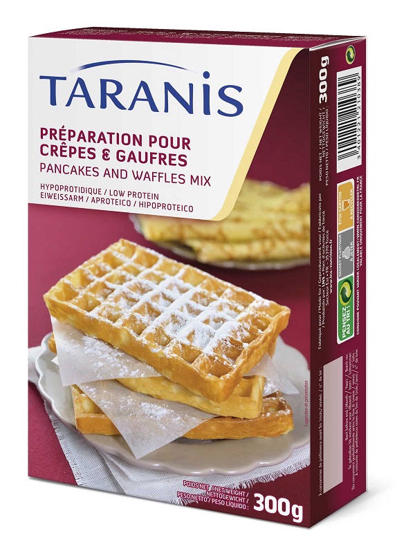 TARANIS PREPARATO PER CREPES E WAFFLES 300 G - doctorpill.it