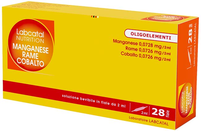 LABCATAL NUTRITION MANGANESE RAME E COBALTO 28 FIALE - doctorpill.it