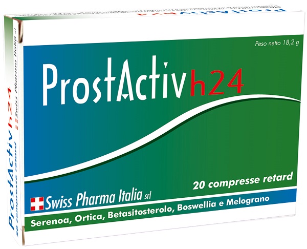 PROSTACTIV H24 20 COMPRESSE RETARD - doctorpill.it