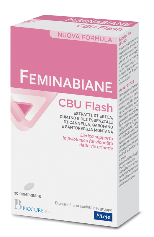 FEMINABIANE CBU FLASH 20 COMPRESSE NUOVA FORMULA - doctorpill.it