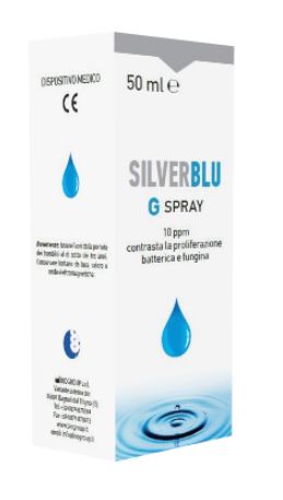 SILVER BLU G SPRAY VIA ORALE CONTRASTA LA PROLIFERAZIONE BATTERICA E FUNGINA 50 ML - doctorpill.it