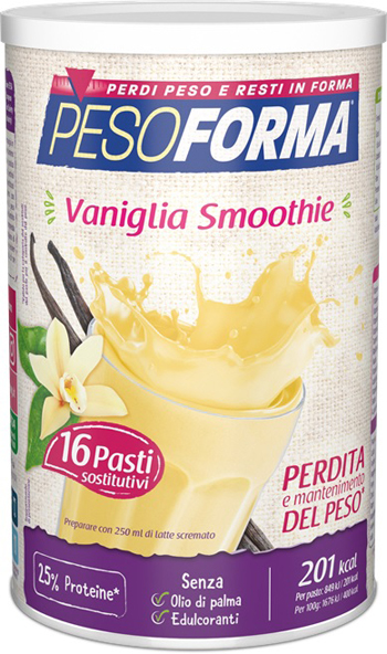 PESOFORMA VANIGLIA SMOOTHIE 436 G - doctorpill.it