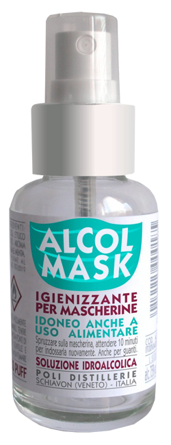 ALCOL MASK 50 ML IGIENIZZANTE MASCHERINE - doctorpill.it
