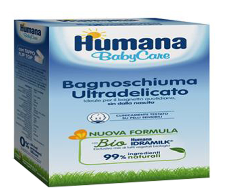 HUMANA BABY CARE BAGNOSCHIUMA 200 ML - doctorpill.it