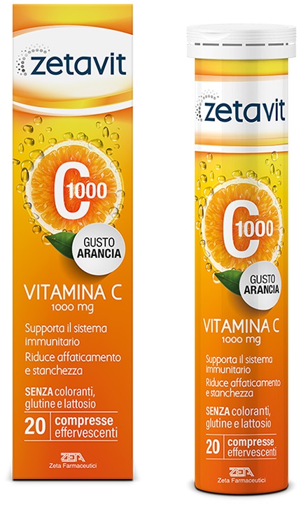 ZETAVIT C1000 20 COMPRESSE EFFERVESCENTI - doctorpill.it