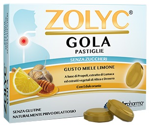 ZOLYC GOLA MIELE/LIMONE SENZA ZUCCHERI 36 PASTIGLIE - doctorpill.it