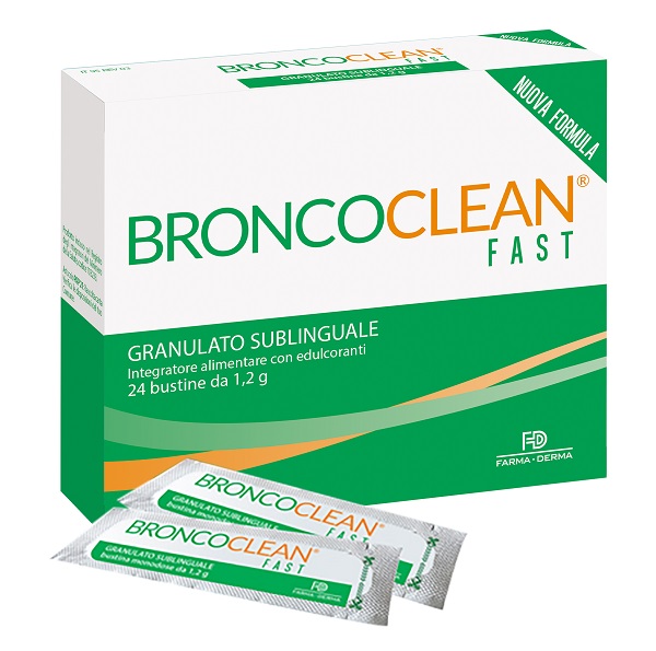 BRONCOCLEAN FAST GRANULATO SUBLINGUALE 24 BUSTINE - doctorpill.it