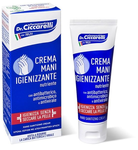 CICCARELLI CREMA MANI IGIENIZZANTE 75 ML - doctorpill.it