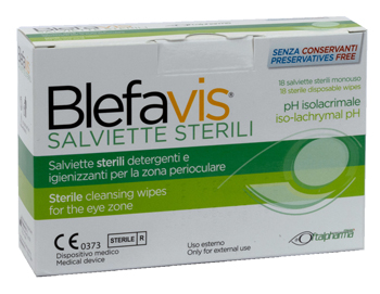 BLEFAVIS SALVIETTE STERILI 18 PEZZI - doctorpill.it
