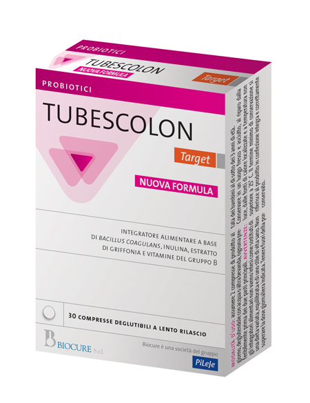 TUBESCOLON TARGET 30 COMPRESSE NUOVA FORMULA - doctorpill.it