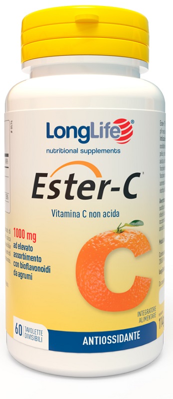 LONGLIFE ESTER C 1000 60 TAVOLETTE - doctorpill.it