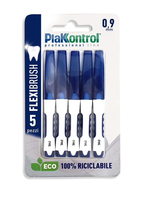 PLAKKONTROL FLEXIBRUSH SCOVOLINI INTERDENTALI 0,9 5 PEZZI - doctorpill.it