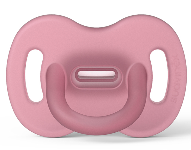 SUAVINEX SMOOTHIE SUCCHIETTO SILICONE FISIOLOGICO SX PRO 0/6 MESI ROSA - doctorpill.it