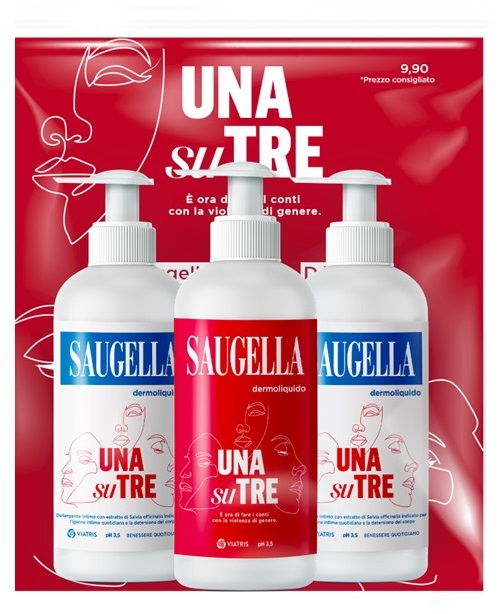 SAUGELLA 1 SU 3 BUNDLE DERMOLIQUIDO 3 X 200 ML - doctorpill.it