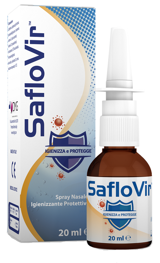 SAFLOVIR SPRAY NASALE IGIENIZZANTE PROTETTIVO 20 ML - doctorpill.it