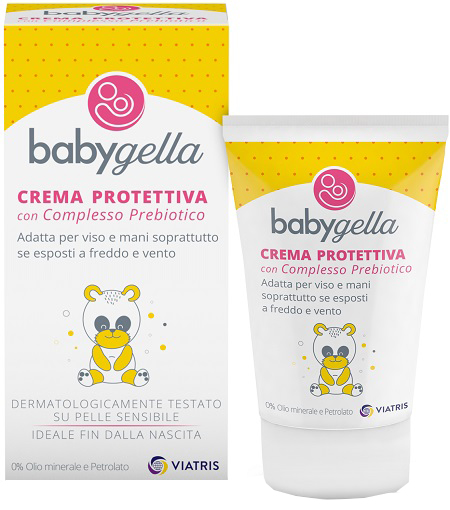 BABYGELLA PREBIOTIC CREMA PROTETTIVA VISO E MANI 50 ML - doctorpill.it