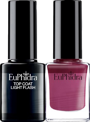 EUPHIDRA SMALTO SEMIPERM+TOP COAT LIGHT PROTETTIVO SP02 10 ML - doctorpill.it