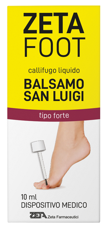 ZETAFOOT CALLIFUGO LIQUIDO BALSAMO SAN LUIGI 10 ML - doctorpill.it