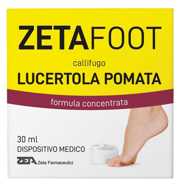 ZETAFOOT CALLIFUGO LUCERTOLA POMATA 30 ML - doctorpill.it