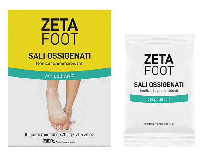 ZETAFOOT SALI OSSIGENATI 10X20 G - doctorpill.it