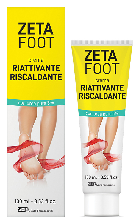 ZETAFOOT CREMA RIATTIVA RISCALDANTE 100 ML - doctorpill.it