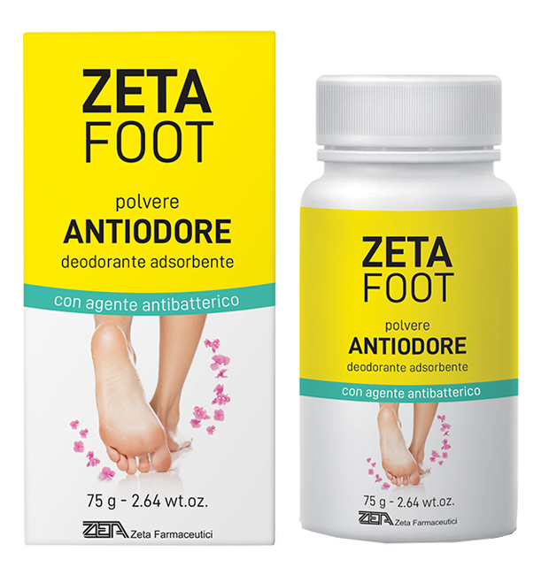 ZETAFOOT POLVERE ANTIODORE 75 G - doctorpill.it