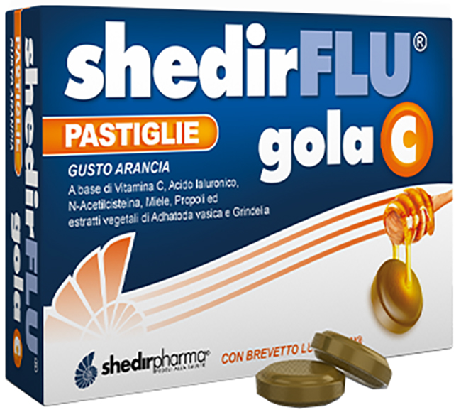 SHEDIRFLU GOLA C ARANCIA 36 PASTIGLIE - doctorpill.it