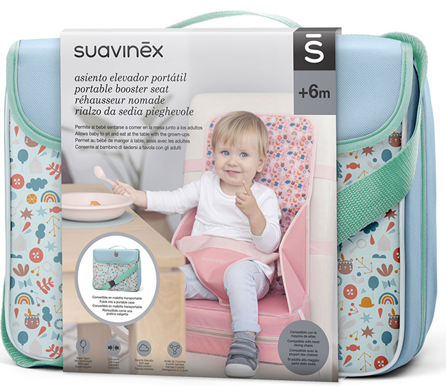 SUAVINEX INTOTHEFOREST RIALZO DA SEDIA PIEGHEVOLE AZZURRO - doctorpill.it