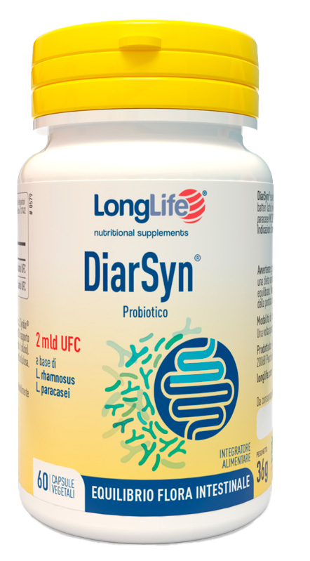 LONGLIFE DIARSYN 60 CAPSULE VEGETALI - doctorpill.it