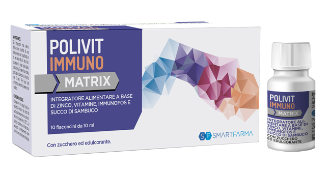 POLIVIT IMMUNO MATRIX 10 FLACONCINI DA 10 ML - doctorpill.it