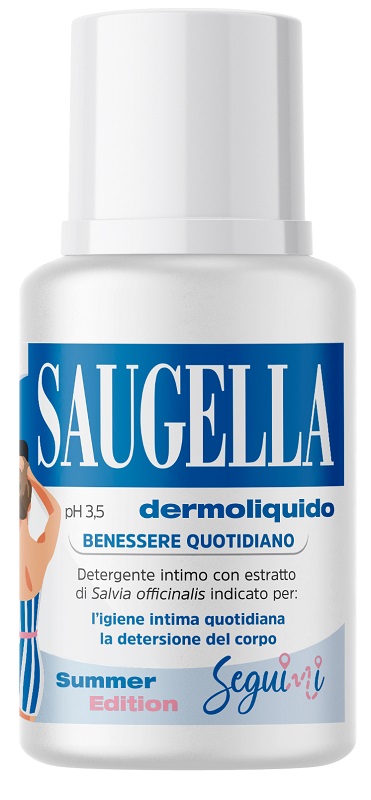 SAUGELLA DERMOLIQUIDO PH 3,5 BENESSERE QUOTIDIANO DETERGENTE INTIMO 100 ML - doctorpill.it