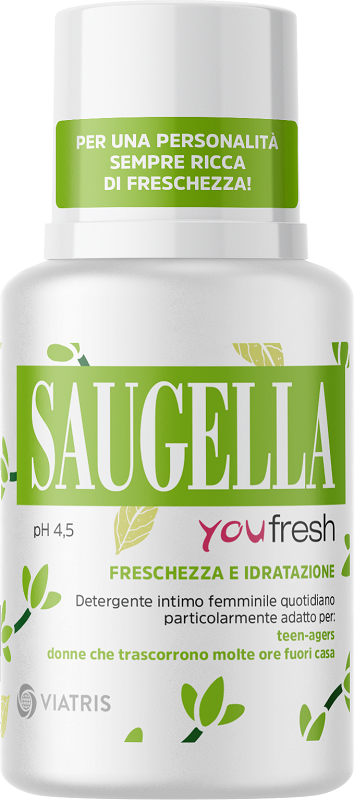 SAUGELLA YOU FRESH PH 4,5 FRESCHEZZA E IDRATAZIONE DETERGENTE INTIMO 100 ML - doctorpill.it
